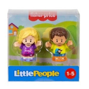 Fisher-Price Little People Space Dino Pals Toy Figures Set (2-Pack) Ages 1-5